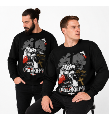 BLUZA TYLKO POD KRZYŻEM